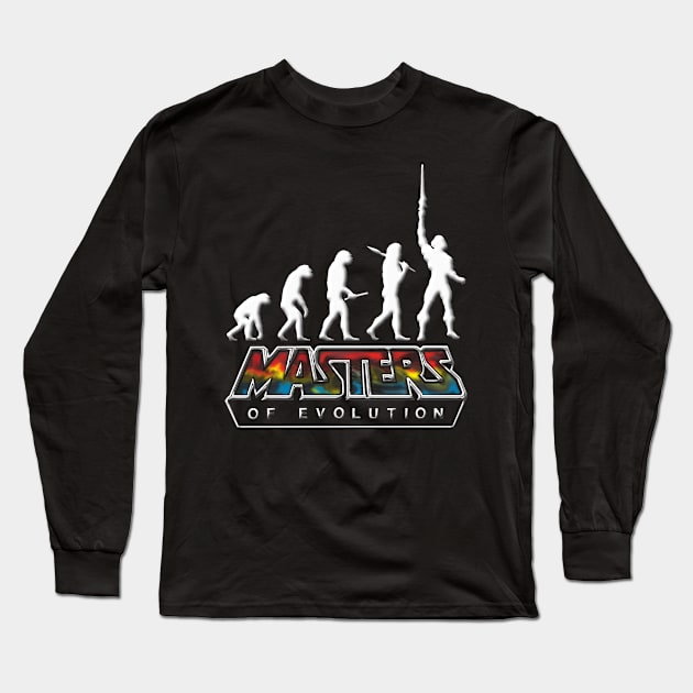 Masters of Evolution Long Sleeve T-Shirt by Sirjedijamie50101